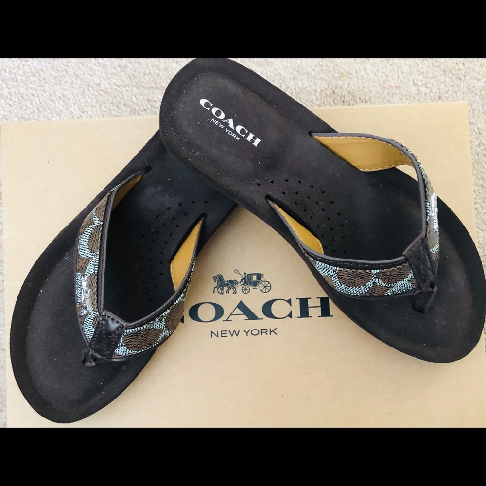 Coach Flip Flops NWOT’s